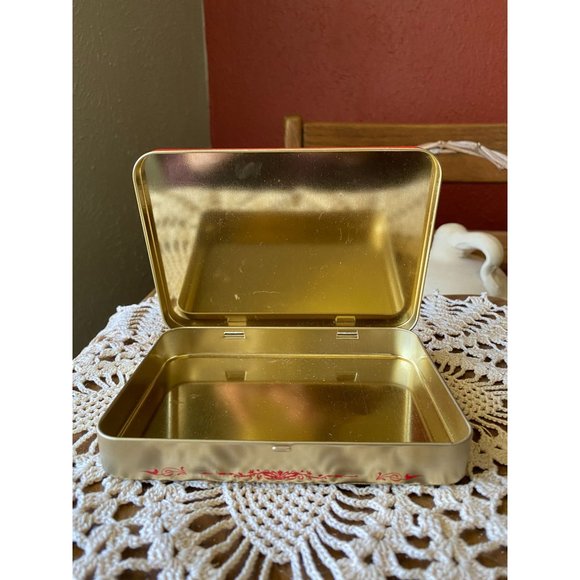 Christmas COCA COLA SANTA TIN - 1994 - NO Cards - Tin ONLY - 5 3/4" x 4 1/2" - Picture 5 of 9